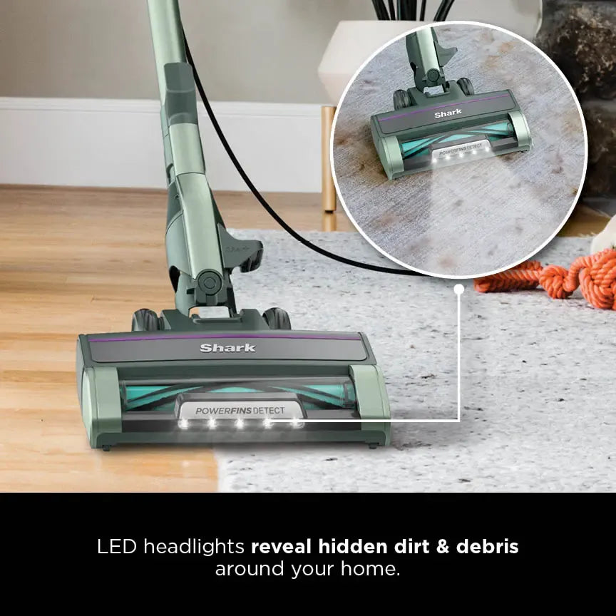 Shark Detect Ultralight Corded Stick Vacuum with Direction Detect and Self-Cleaning Brushroll - HZ752
