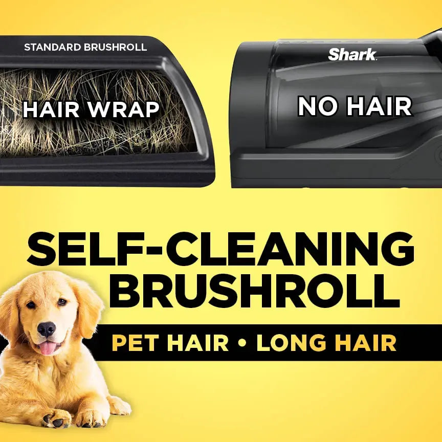 Shark Detect Ultralight Corded Stick Vacuum with Direction Detect and Self-Cleaning Brushroll - HZ752