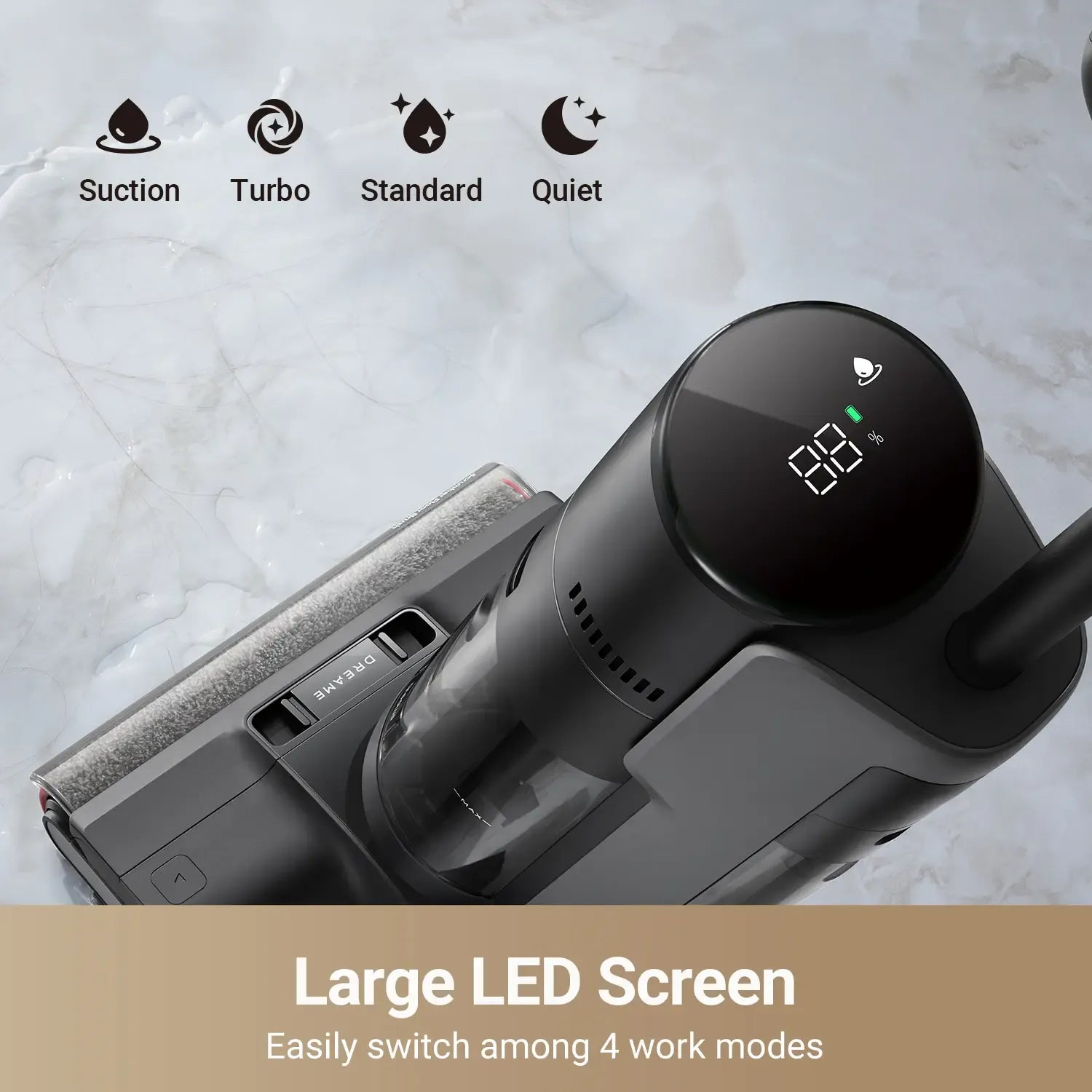 【Super Brand Day】DREAME G10 Pro SE Vacuum Mop, Wet Dry Vacuum Cleaner, Cordless Vacuum Mop All in One for Hard Floors