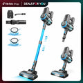 [DealsForYouDays] Devoac N3P Cordless Vacuum Cleaner, 20kPa Suction, 40-Min Runtime, 8-in-1 Stick SummerWins with LED Headlight, Rechargeable Vacuum for Floors, Carpets, Tiles, Pet Hair & Car