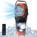 TaskStar Portable Camping Misting Fan, Rechargeable Battery Powered Outdoor Cooling Fan with 2L Water Tank, RGB Lights, 4 Speed & Spray Modes, for Patio, Camping, Beach, Garage & Workshop,#mistingfan #portablefan #DealsForYouDays
