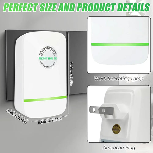 Compact Voltage Stabilizer Adapter for Household & Office – Overcurrent Protection Power Plug
