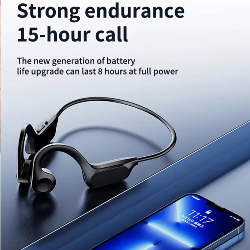 Wireless Bone Conduction Headphones Bluetooth Earphone Sport Swimming Bluetooth Compatible Headphone Hand-free With Mic 2026 NEW